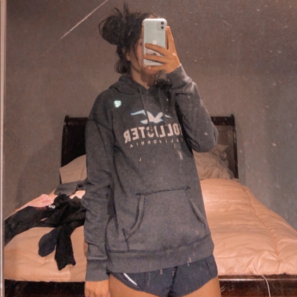 Blue Hollister Hoodie